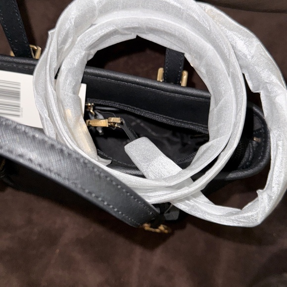 Michael Kors Jet Set Travel Extra-Small Saffiano Leather Top-Zip Tote Bag New - Picture 7 of 7